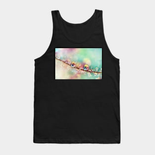 Rainbow Smoke Drops Tank Top